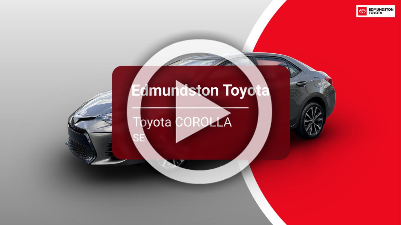 2017 Toyota COROLLA SE-