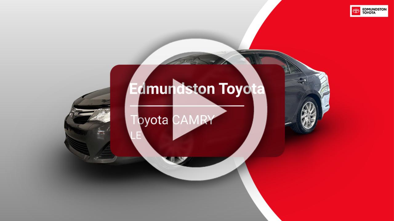 2014 Toyota CAMRY LE-