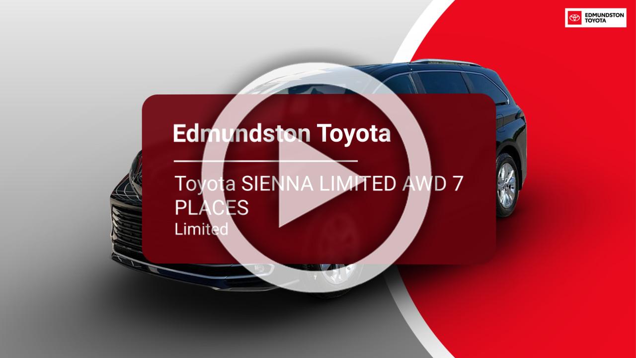 2026 Toyota SIENNA LIMITED AWD 7 PLACES Limited-