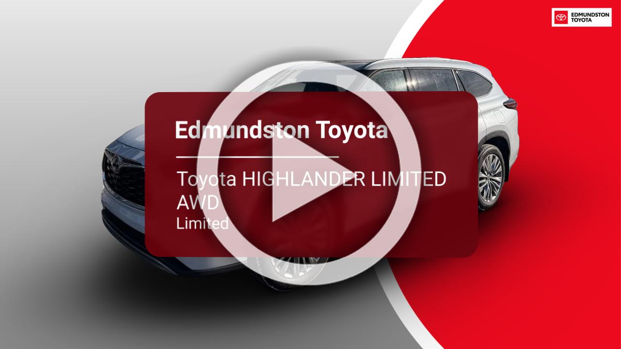 2026 Toyota HIGHLANDER LIMITED AWD Limited-