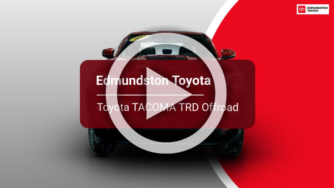 2018 Toyota TACOMA TRD Offroad-