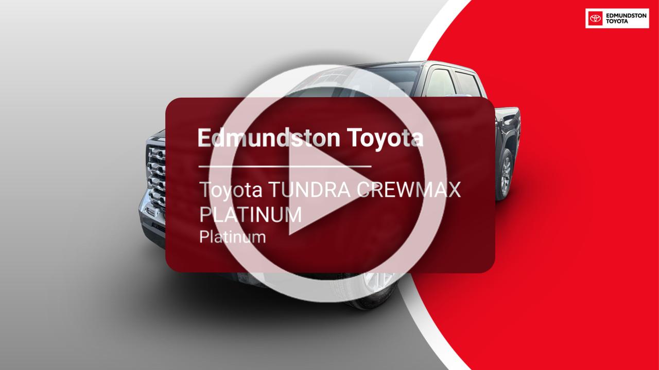 2025 Toyota TUNDRA CREWMAX PLATINUM Platinum-