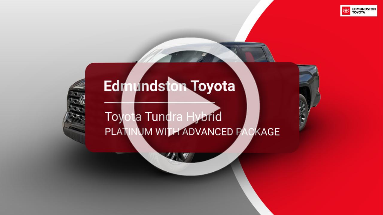2026 Toyota TUNDRA HYBRIDE CREWMAX PLATINU Platinum Hybrid-