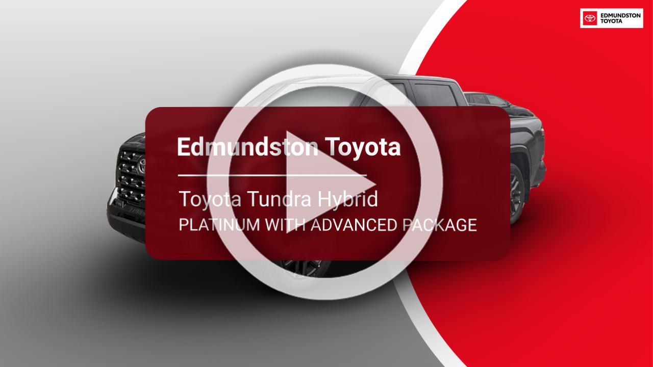 2026 Toyota TUNDRA HYBRIDE CREWMAX PLATINU Platinum Hybrid-