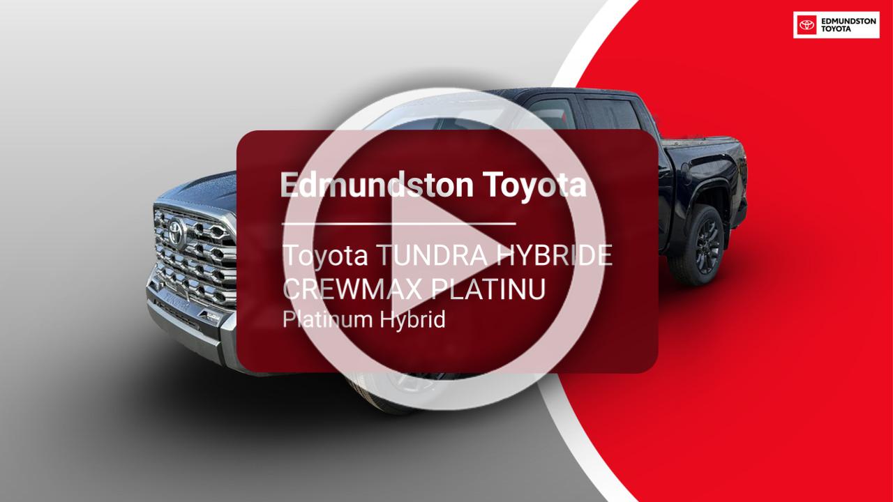 2026 Toyota TUNDRA HYBRIDE CREWMAX PLATINU Platinum Hybrid-