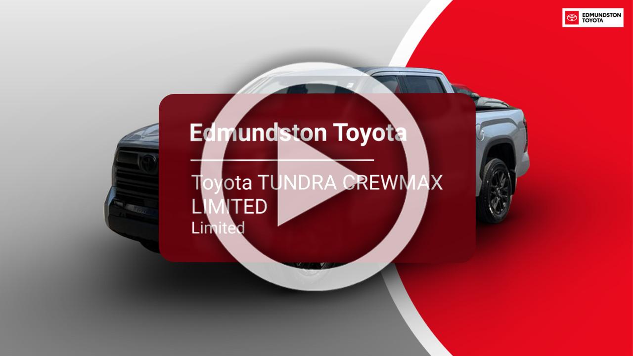 2026 Toyota TUNDRA CREWMAX LIMITED Limited-