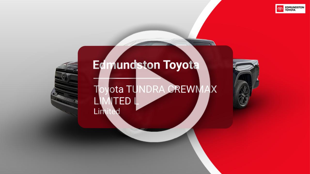2026 Toyota TUNDRA CREWMAX LIMITED L Limited-