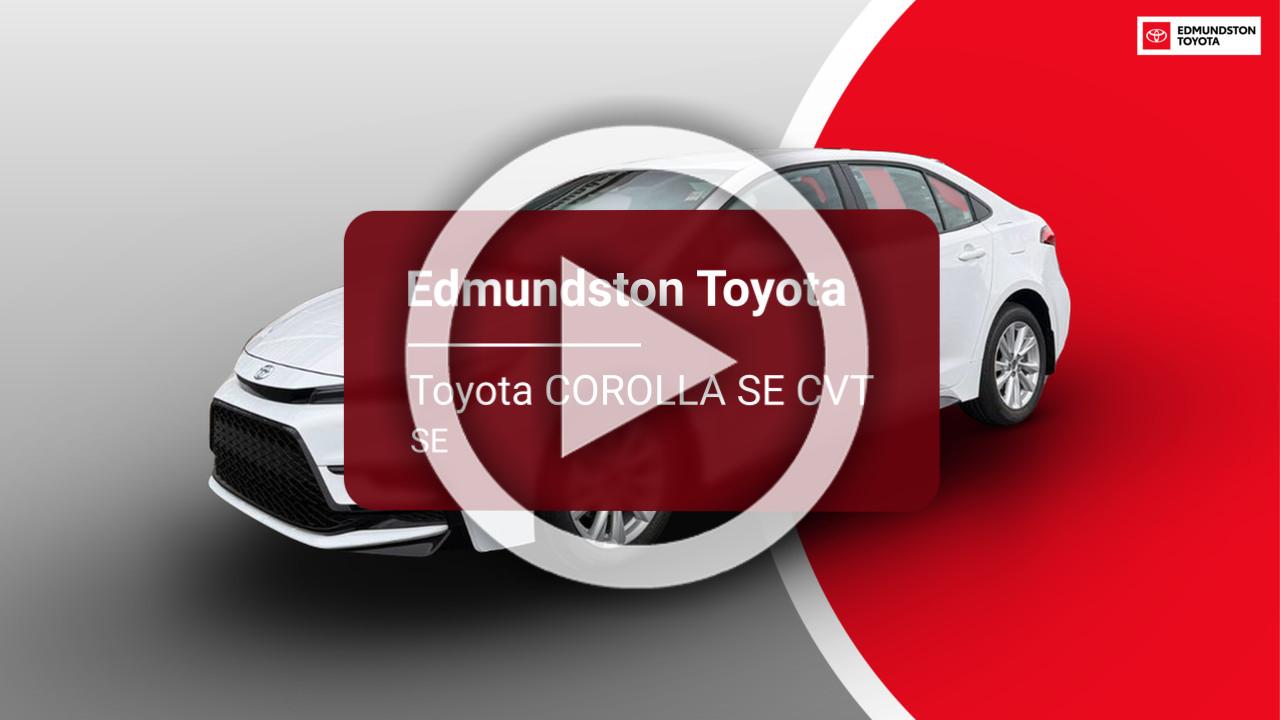 2026 Toyota COROLLA SE CVT SE-