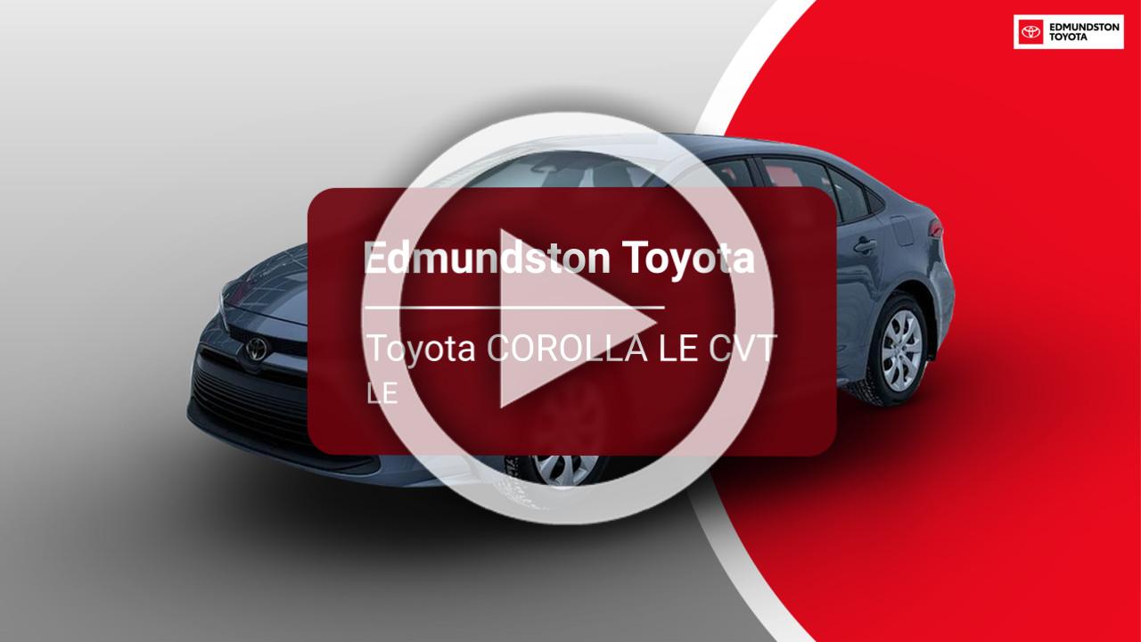 2026 Toyota COROLLA LE CVT LE-