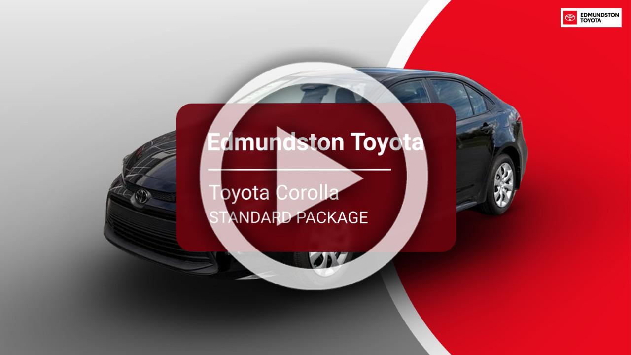 2026 Toyota Corolla STANDARD PACKAGE-