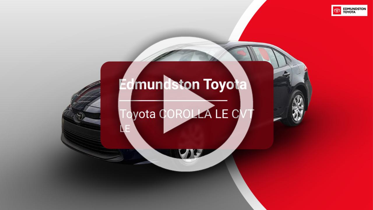 2026 Toyota COROLLA LE CVT LE-