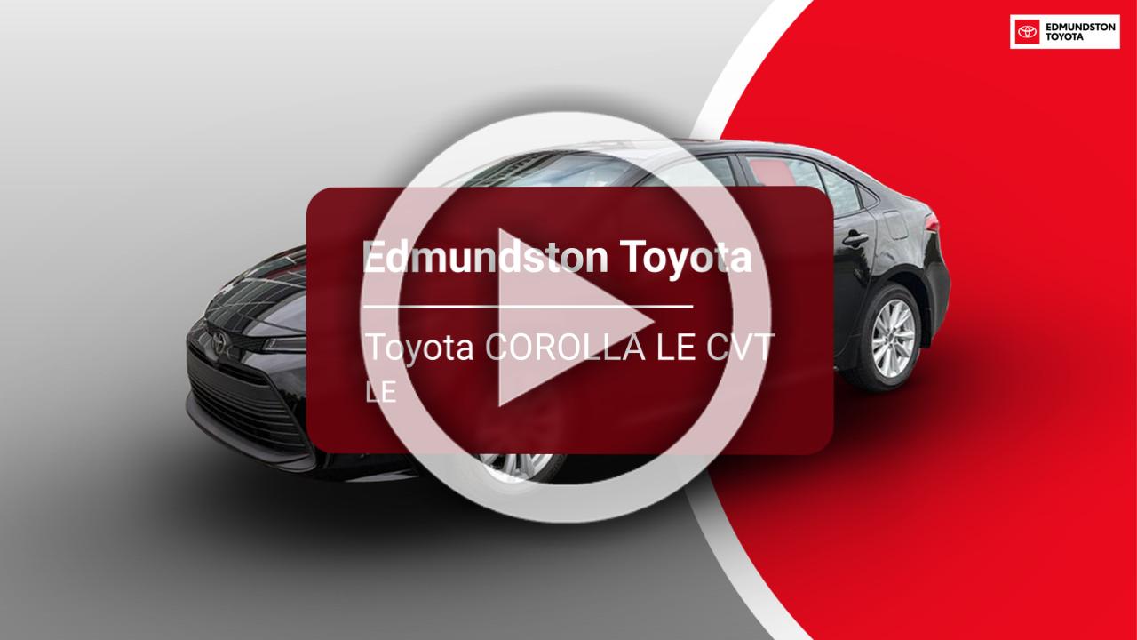 2026 Toyota COROLLA LE CVT LE-