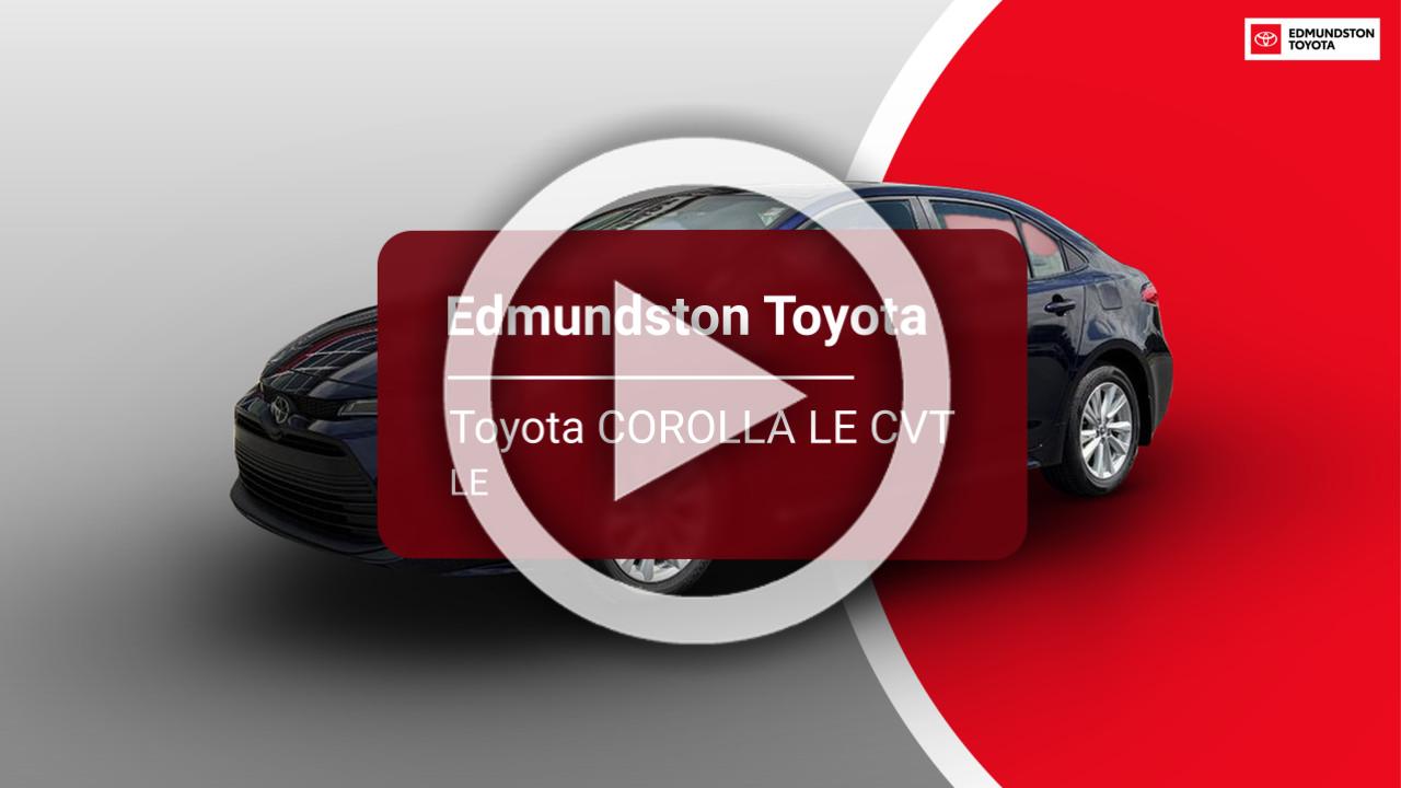 2026 Toyota COROLLA LE CVT LE-