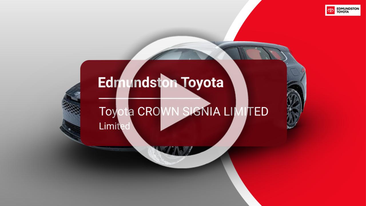 2026 Toyota CROWN SIGNIA LIMITED Limited-