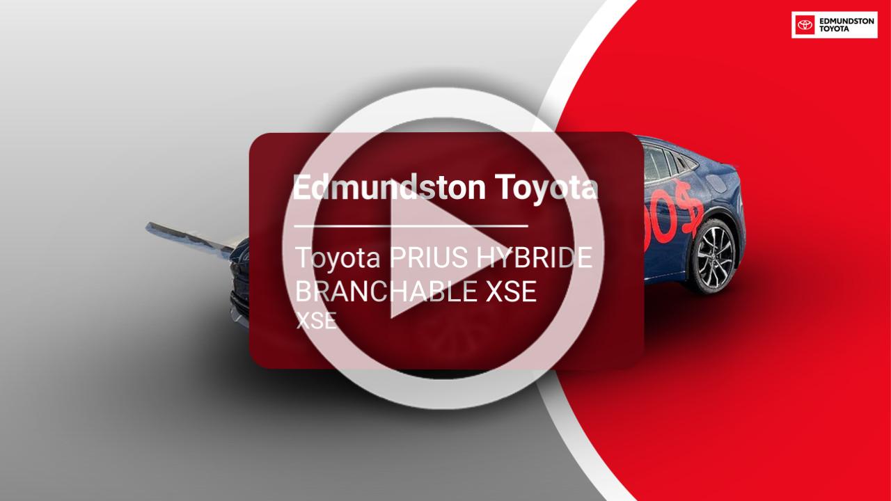 2026 Toyota PRIUS HYBRIDE BRANCHABLE XSE XSE-