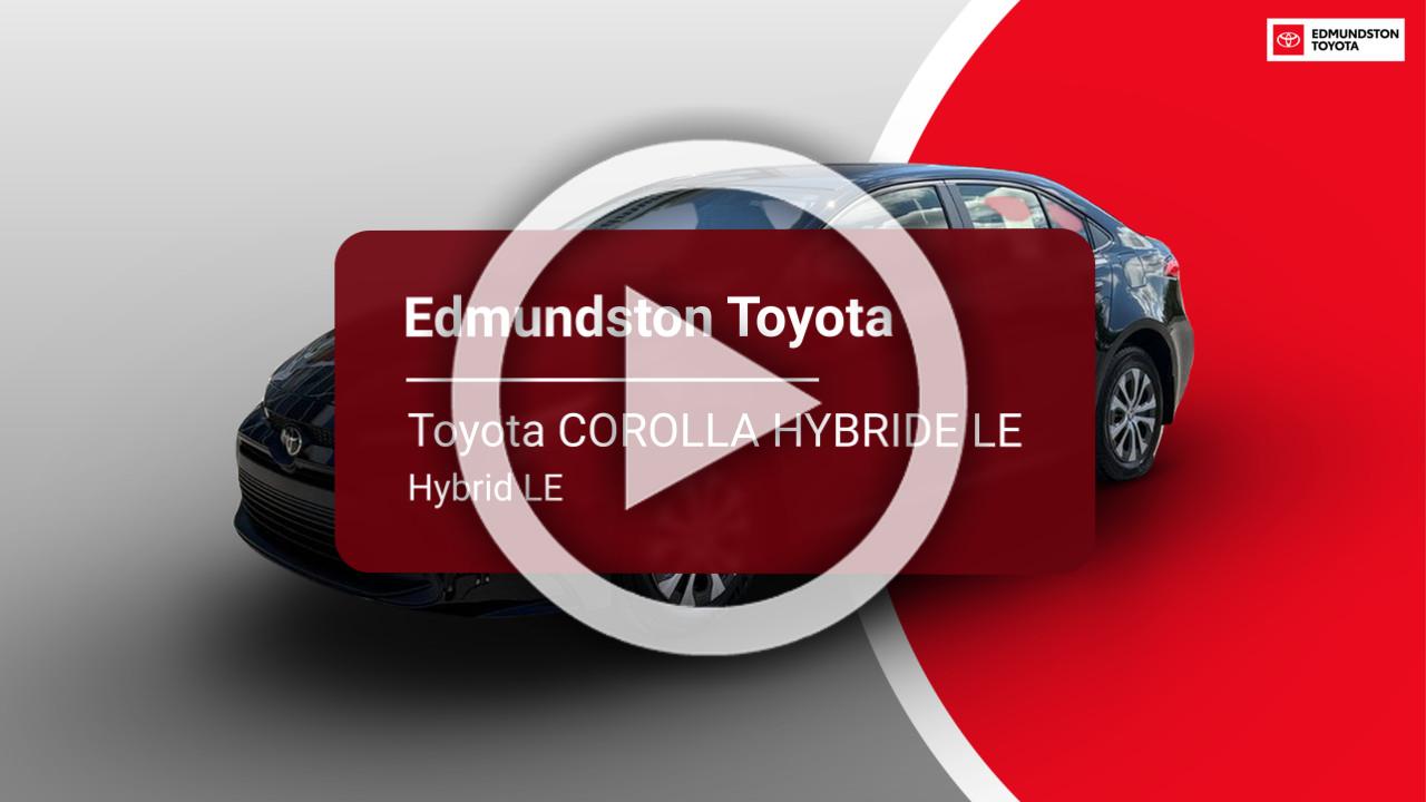 2026 Toyota COROLLA HYBRIDE LE Hybrid LE-